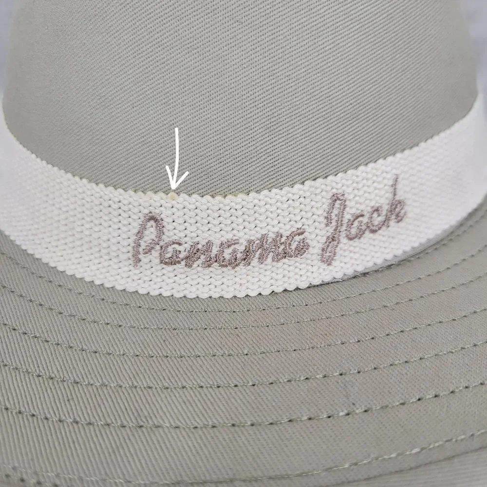 Panama Jack Men's Tan Canvas Hat Safari
